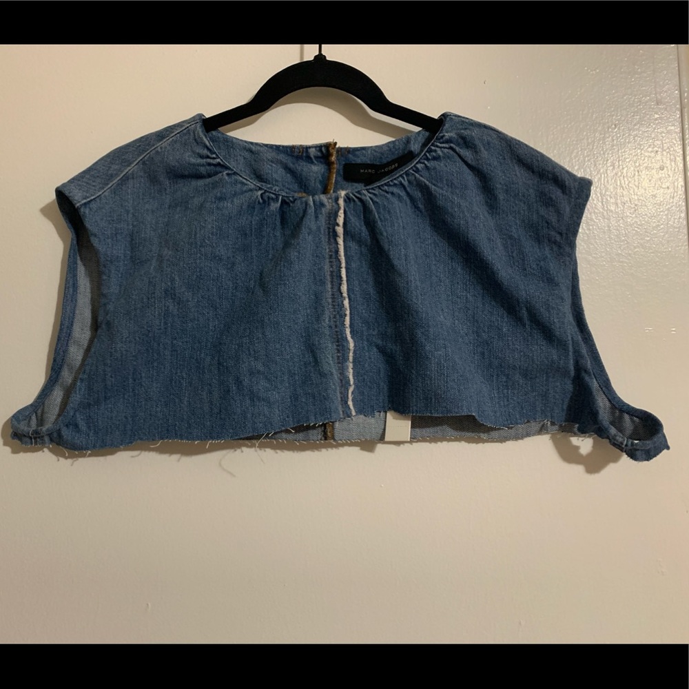 Marc Jacobs Denim Crop Top
